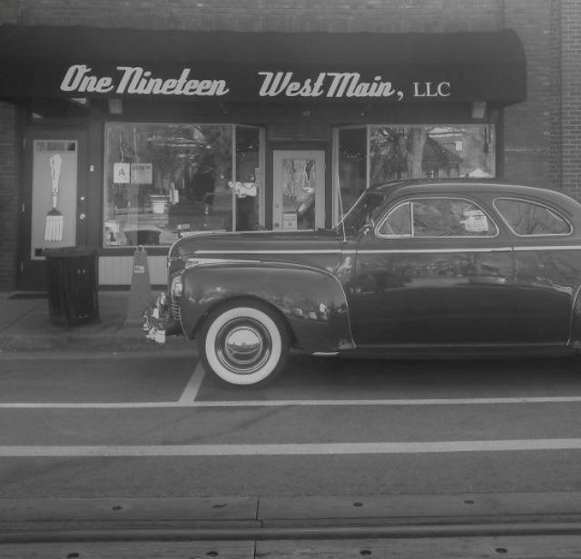 The owner of this '41 Dodge knows where to eat!